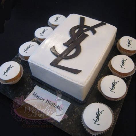 ysl birthday cake